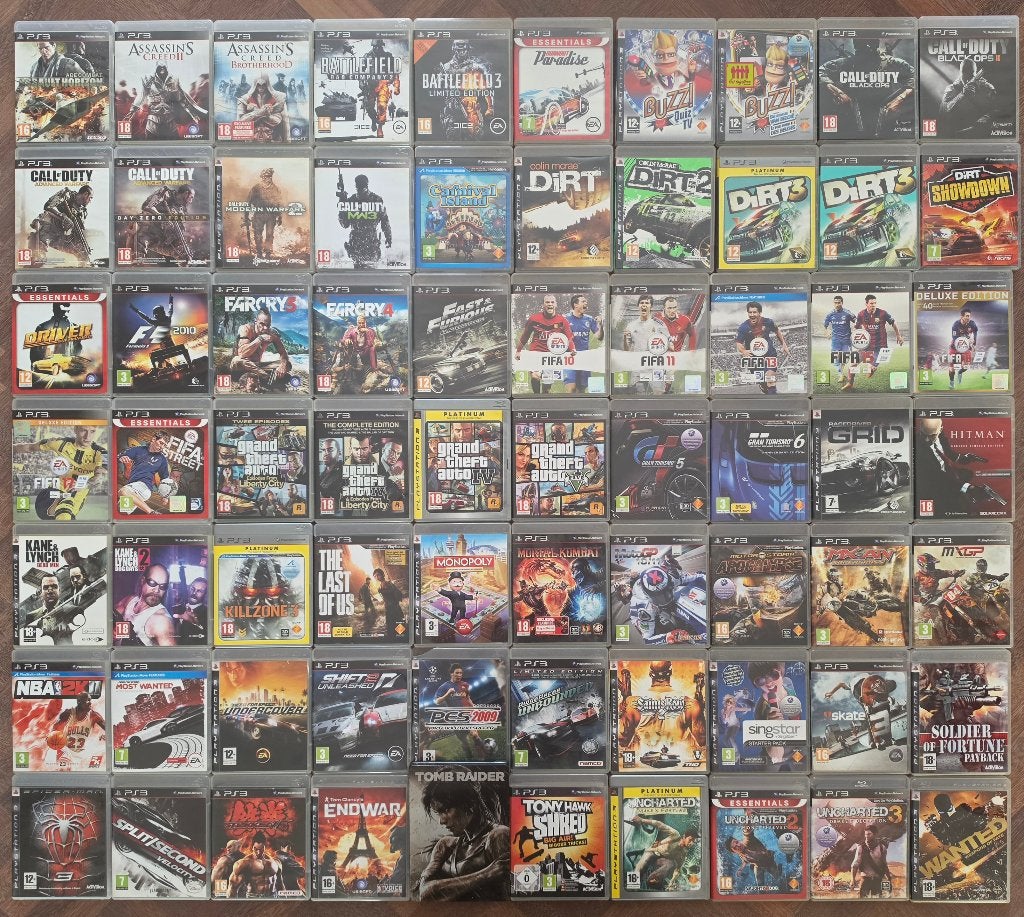 Lot van 70 PS3 Games, Games en Spelcomputers, Games | Sony PlayStation 3, Ophalen of Verzenden