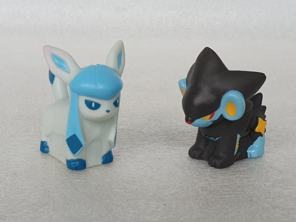 Lot van 2 Pokémon vingerpopjes (Bandai, 2007), Enlèvement ou Envoi, Utilisé
