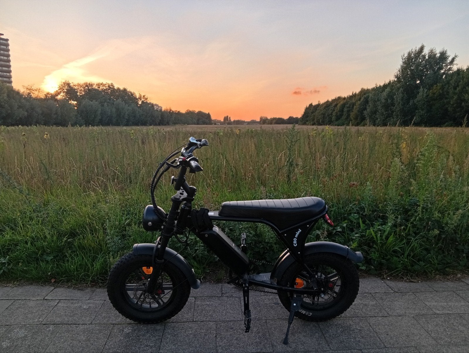 fatbike, Fietsen en Brommers, Brommers | Overige merken, Klasse A (25 km/u), Ophalen of Verzenden, Zo goed als nieuw, Oux