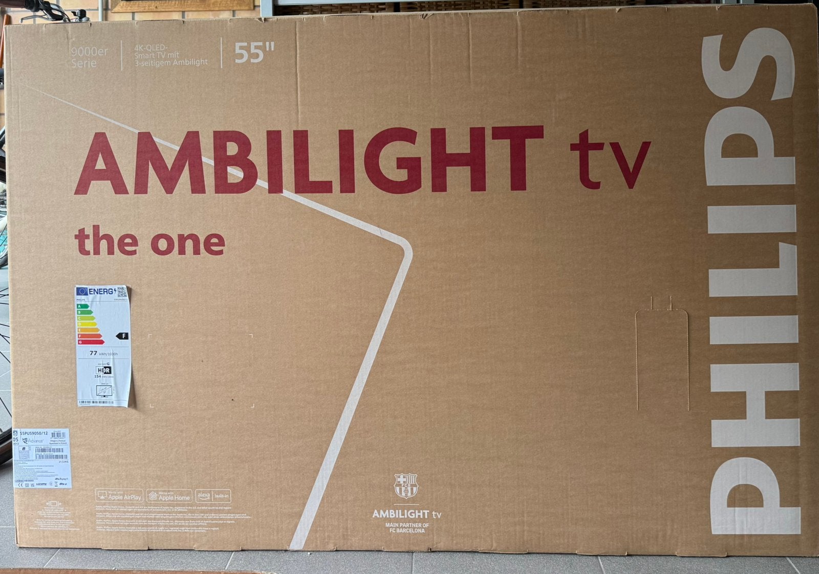 Ambilight tv Philips the one 9000 serie Qled, Neuf, Philips, QLED, 120 Hz