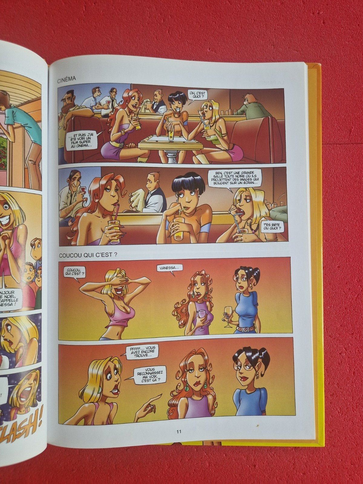 bd les blondes 3, Enlèvement ou Envoi