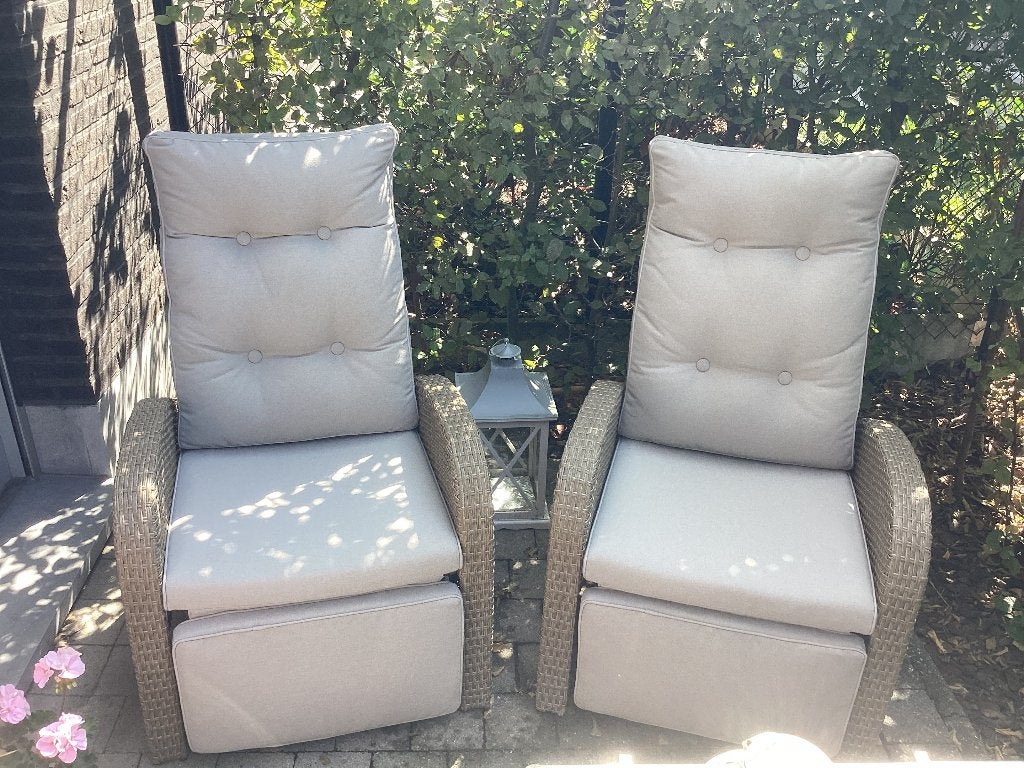 loungestoelen, Chaise, Comme neuf, Synthétique, Enlèvement