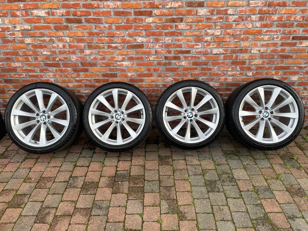 Originele BMW Style 239 breedset 21” voor X5 & X6, Auto-onderdelen, Gebruikt, Terreinwagen, Zomerbanden, Banden en Velgen