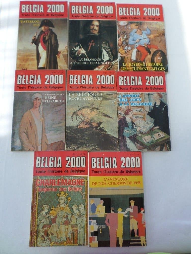 Krantentijdschriften Begia 2000 De geschiedenis van België, Gelezen, 19e eeuw, Ophalen of Verzenden, Belgia 2000