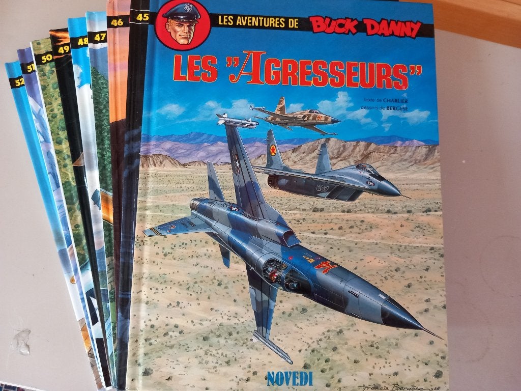 Buck Danny divers albums, Plusieurs BD, Enlèvement ou Envoi, Comme neuf, Asso - Bergèse