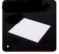 plaque plexi occultante opaque 2/3 mm blanche, Enlèvement, Comme neuf, Autres matériaux, Moins de 20 mm