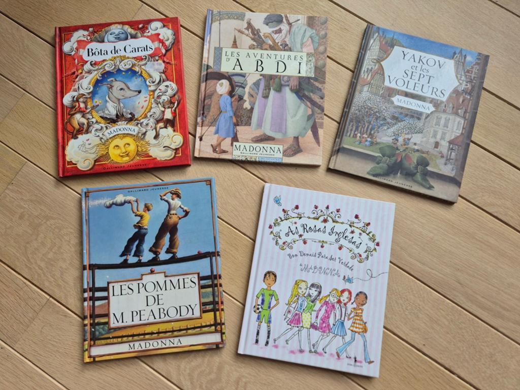 Madonna Series 5 albums kinderboeken