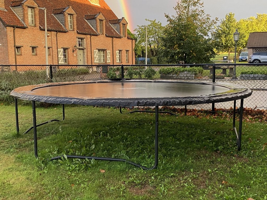 Trampoline Salta 4.27m, Ophalen, Gebruikt