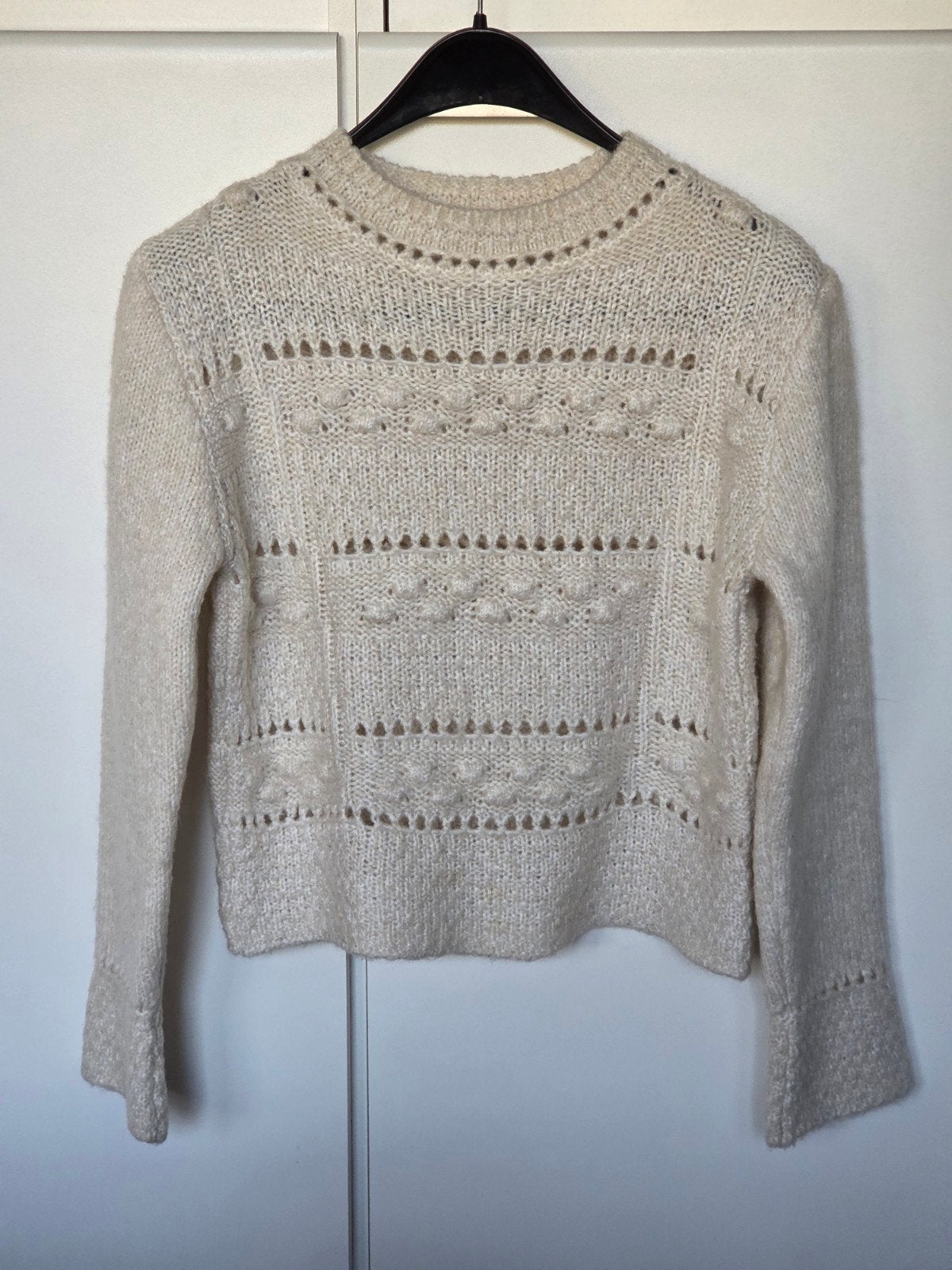 Pull en laine écru Mango taille S, Vêtements | Femmes, Enlèvement ou Envoi, Porté