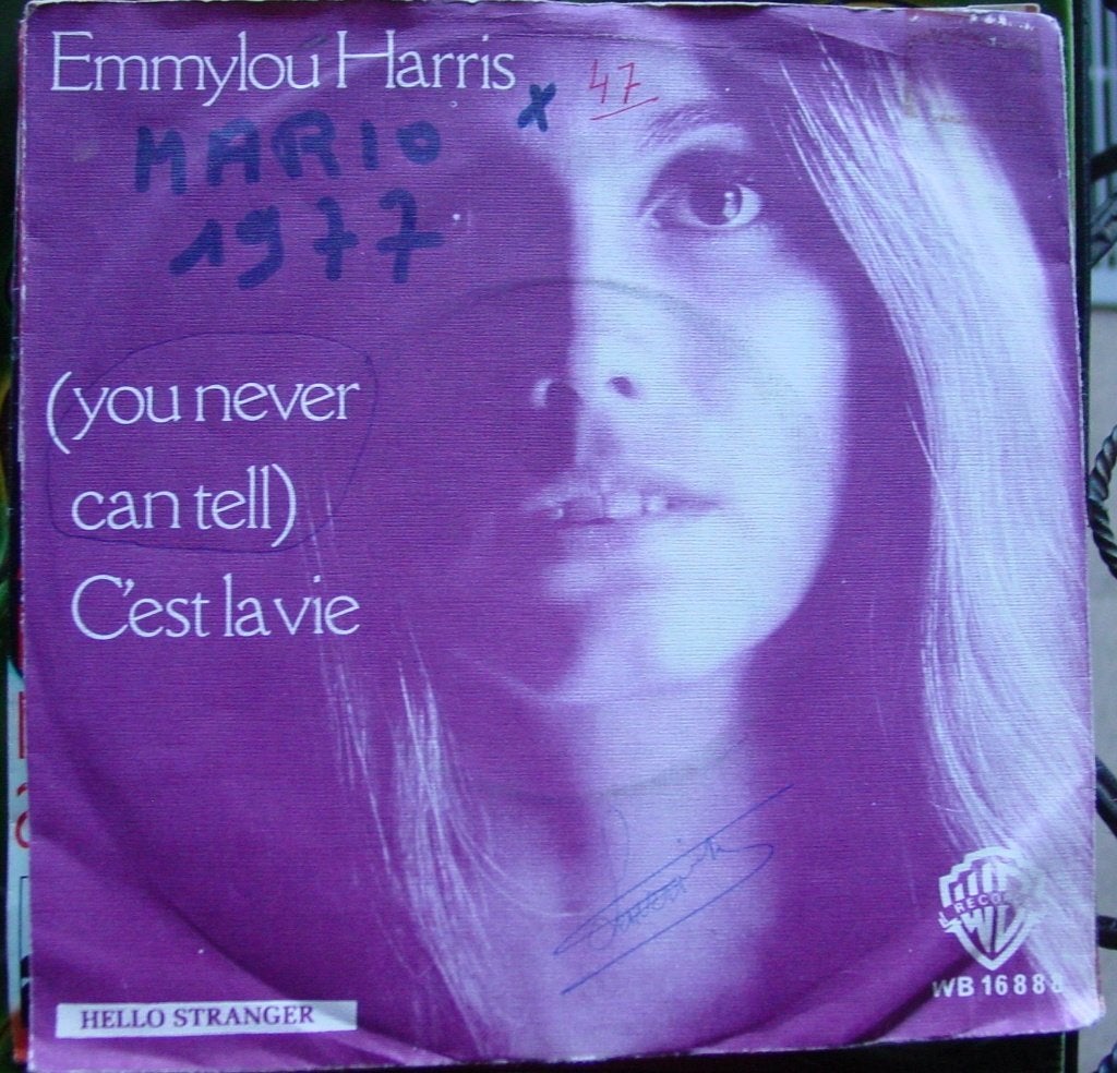45T 7INCH VINYL SINGLE EMMYLOU HARRIS, Ophalen of Verzenden