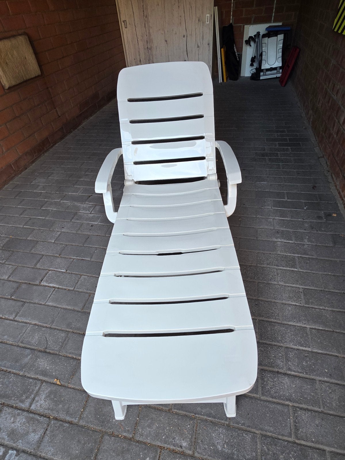 Ligzetel tuin/ terras curver, Tuin en Terras, Ophalen of Verzenden, Zo goed als nieuw, Kunststof, Inklapbaar