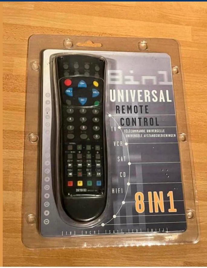 Afstandbediening TV universeel nieuw, Ophalen of Verzenden, Zo goed als nieuw, Universeel, Tv