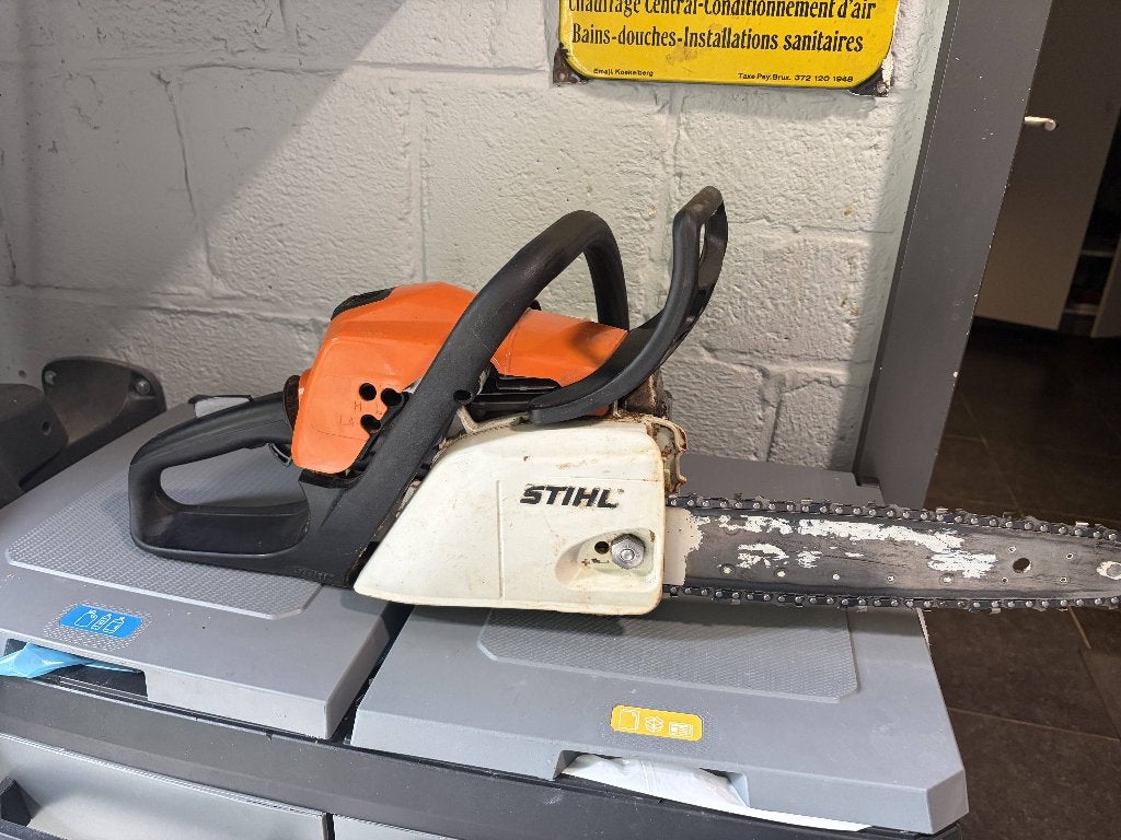 tronçonneuse Stihl MS 171, Ophalen, Minder dan 30 mm, Stihl, Gebruikt