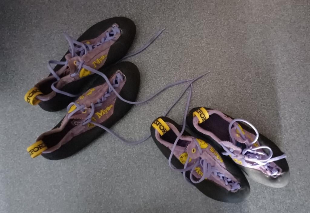 Klimschoenen, Sport en Fitness, Ophalen, Gebruikt, Klimsportschoenen