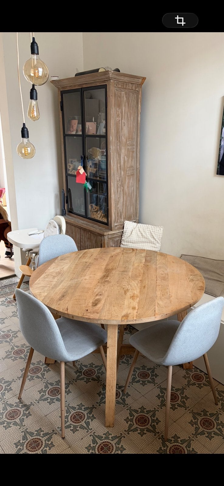 Ronde tafel van Pomaxx diameter 120, Ophalen, Zo goed als nieuw
