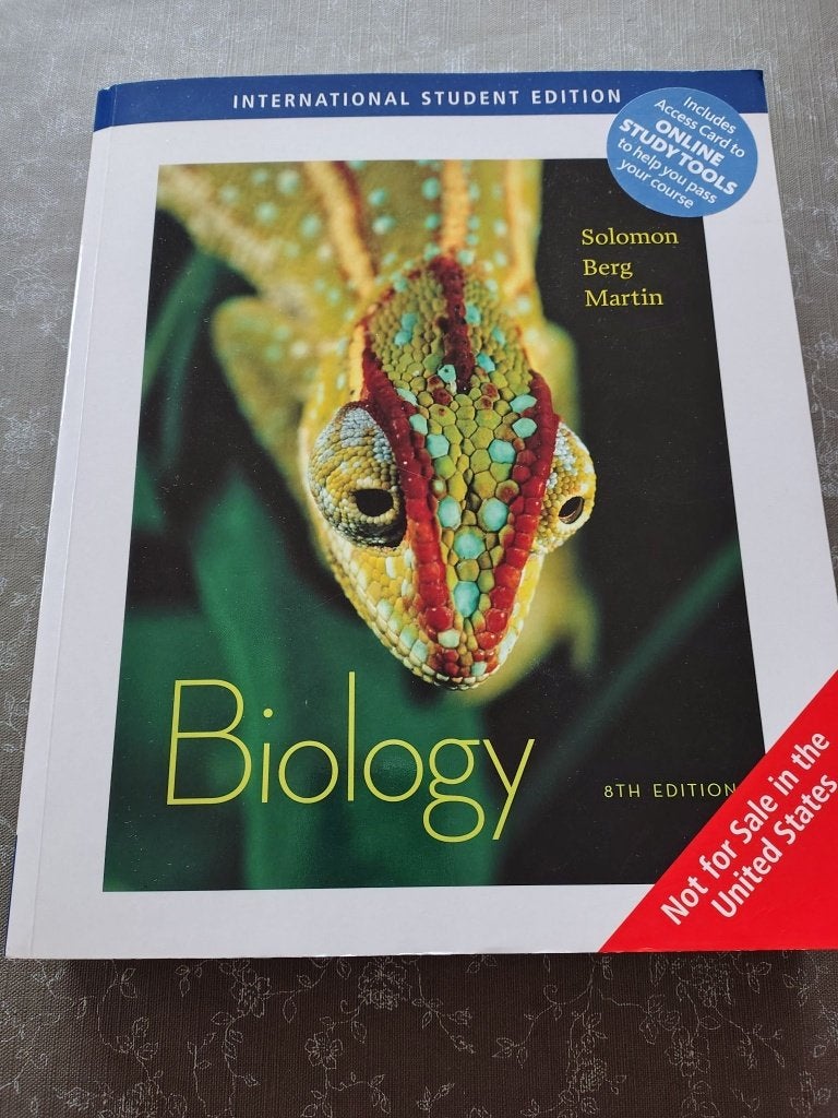 Biology, Livres, Solomon Berg Martin, Comme neuf, Enlèvement, Sciences naturelles