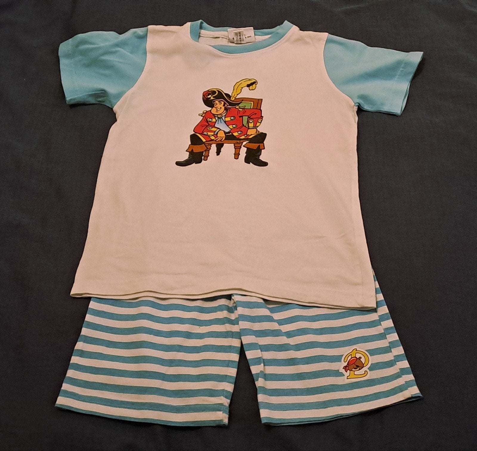 ● pyjama Piet Piraat ( studio 100) ( maat 110-116), Ophalen of Verzenden, Zo goed als nieuw, Jongen, Nacht- of Onderkleding