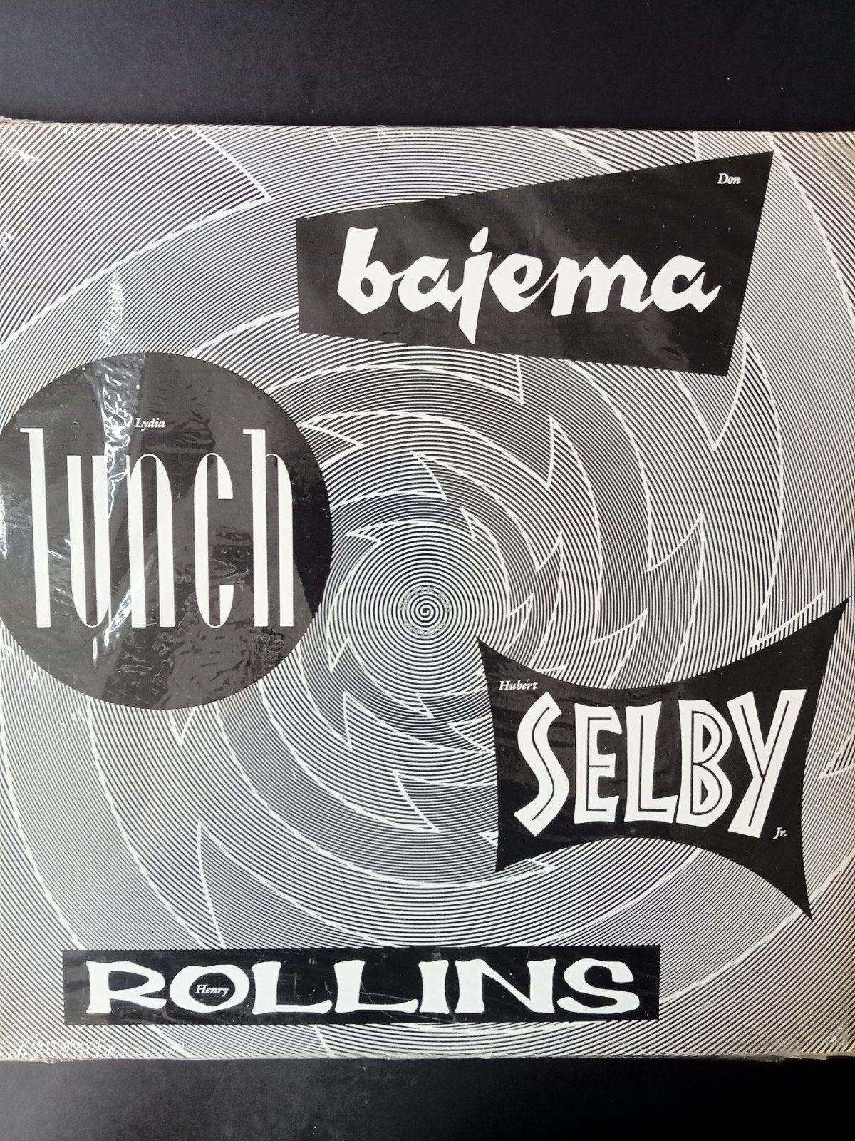 Henry Rollins, Hubert Selby, Lidya Lunch, Don Bajema.2 Lp., Ophalen of Verzenden, LP