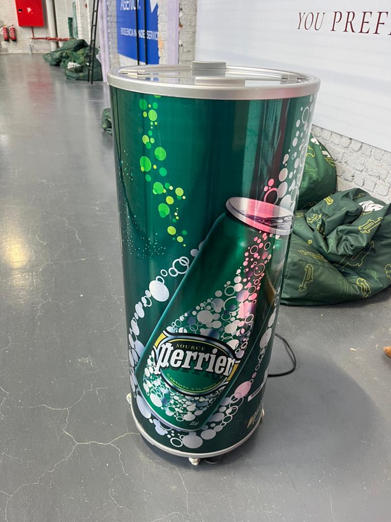 Grand réfrigérateur Perrier - Édition limitée, Electroménager, Enlèvement, Comme neuf
