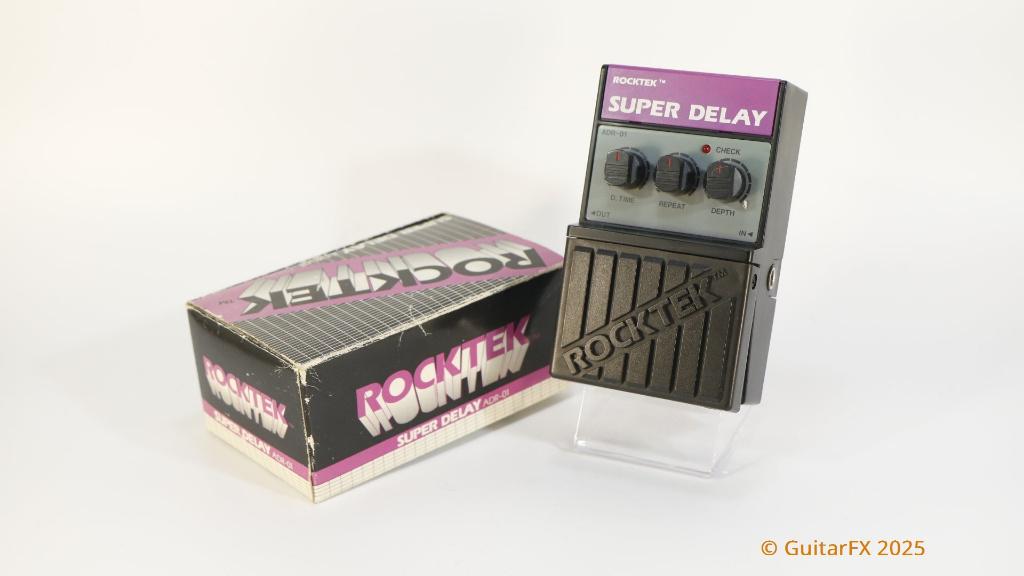 Rockteck ADR-01 Super Delay In Box With Manual (Vintage, MN3, Muziek en Instrumenten, Ophalen of Verzenden, Gebruikt