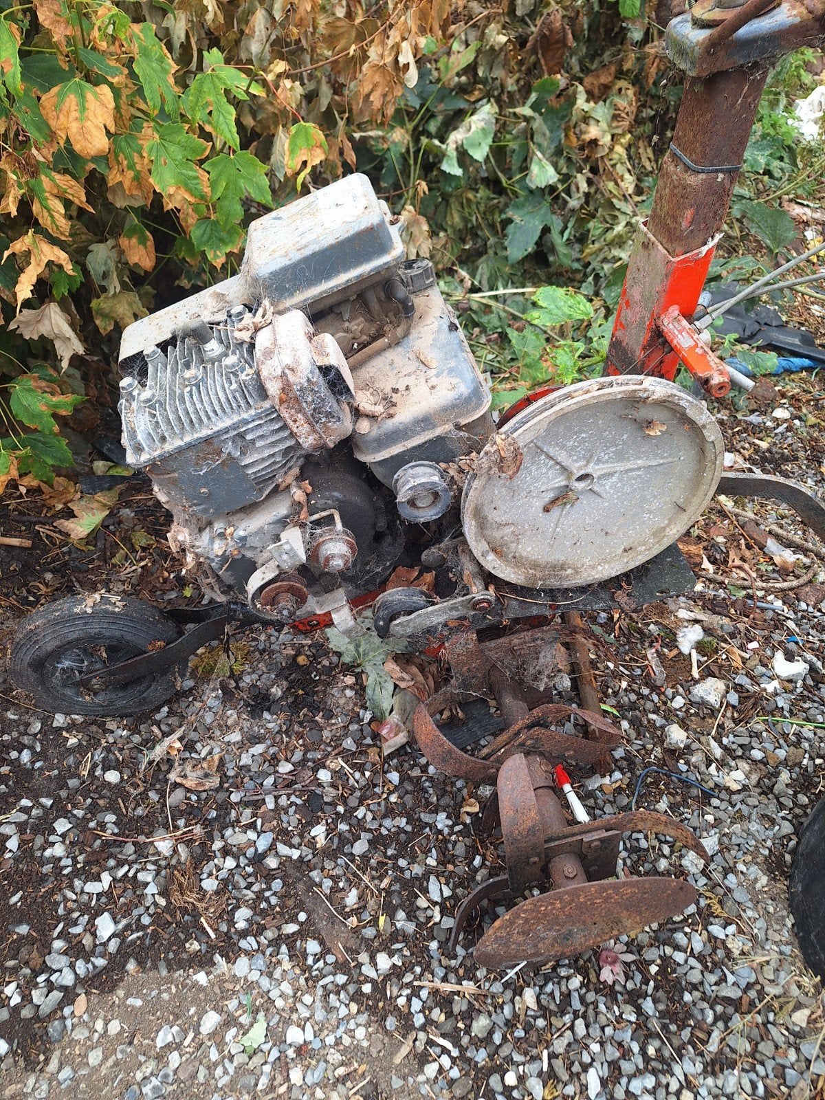 motoculteur, Tuin en Terras, Ophalen