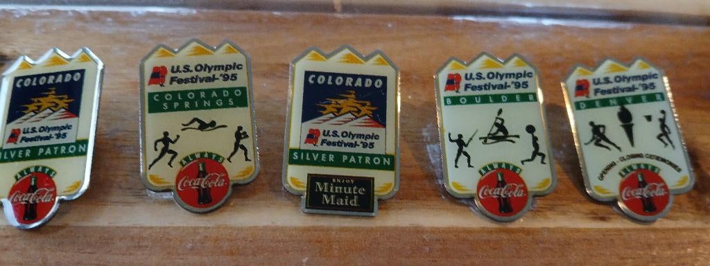 U.S olympic festival.95.colorado, Verzamelen, Ophalen of Verzenden, Zo goed als nieuw, Overige typen