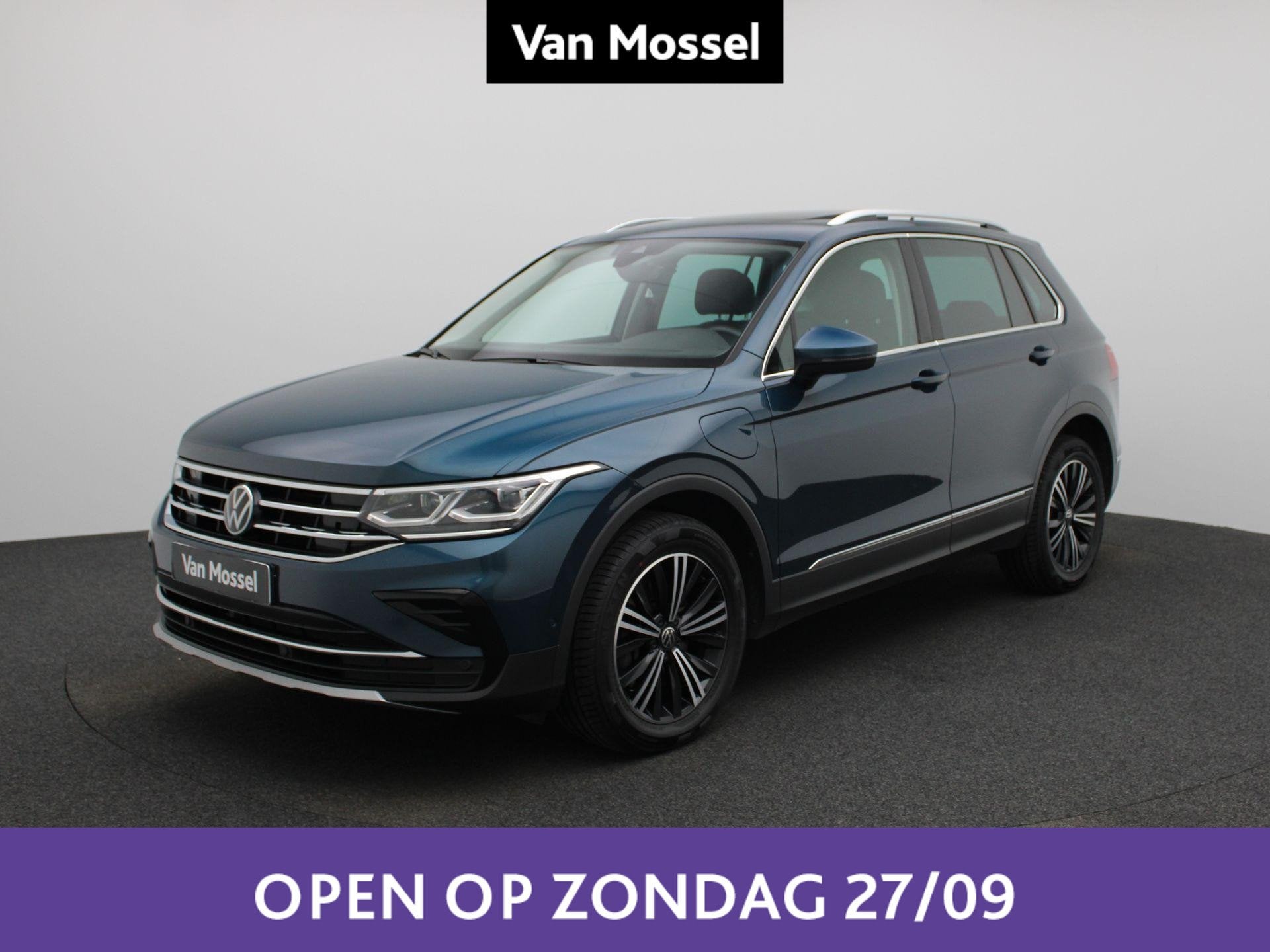 Volkswagen Tiguan 1.4 eHybrid DSG Elegance | Camera | PDC V+, Auto's, 245 pk, Stof, Zwart, Blauw
