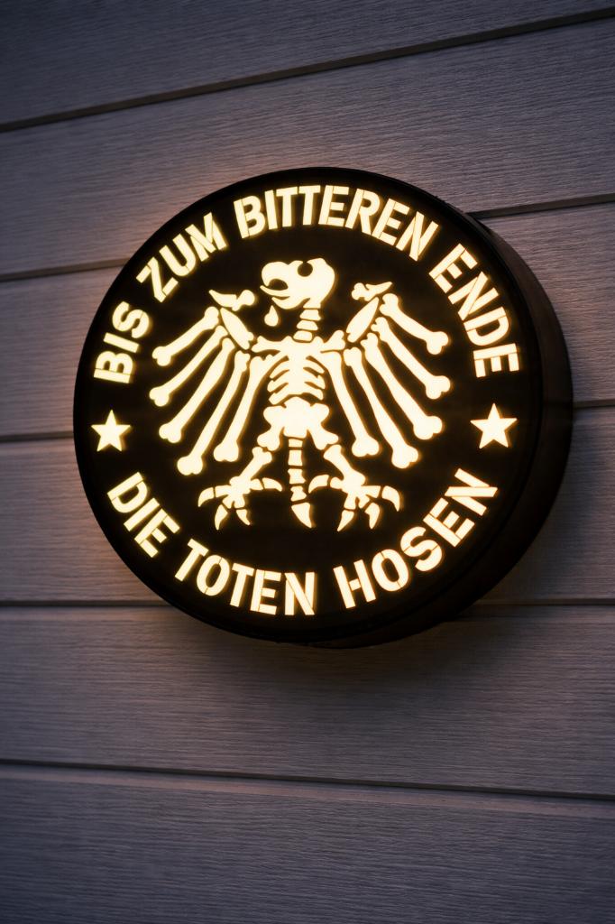 Die Toten Hosen Lightbox - Bis zum bitteren Ende, Envoi, Neuf, Affiche, Œuvre d'art ou Peinture