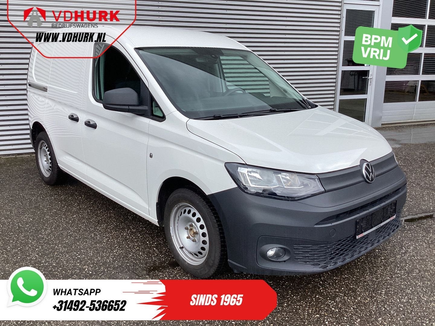 Volkswagen Caddy Cargo 2.0 TDI 100 pk Omvormer/ Sortimo/ Cru, Autos, Camionnettes & Utilitaires, Achat, Entreprise, Boîte manuelle