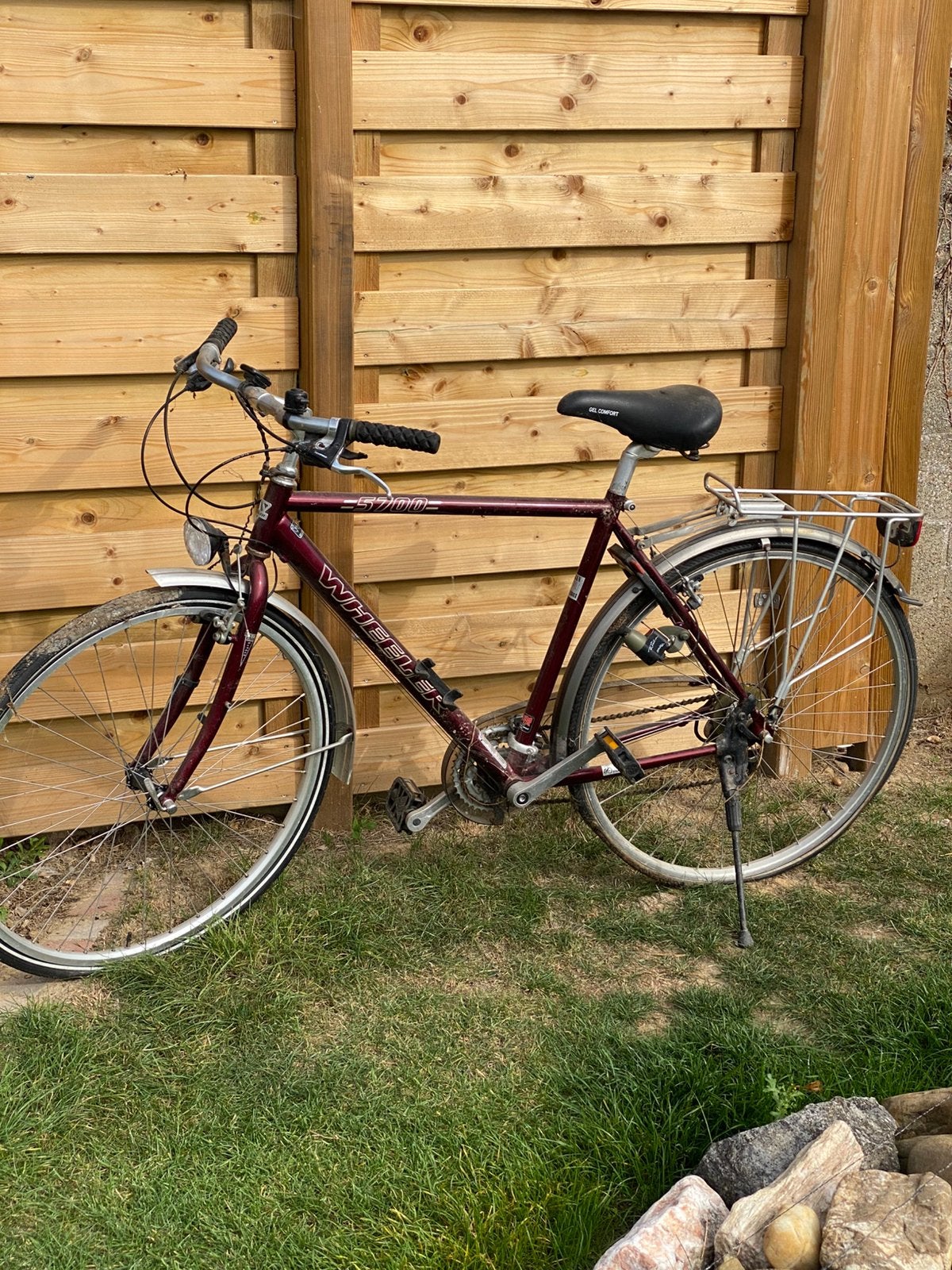 Herenfiets merk Wheeler, Enlèvement, Utilisé
