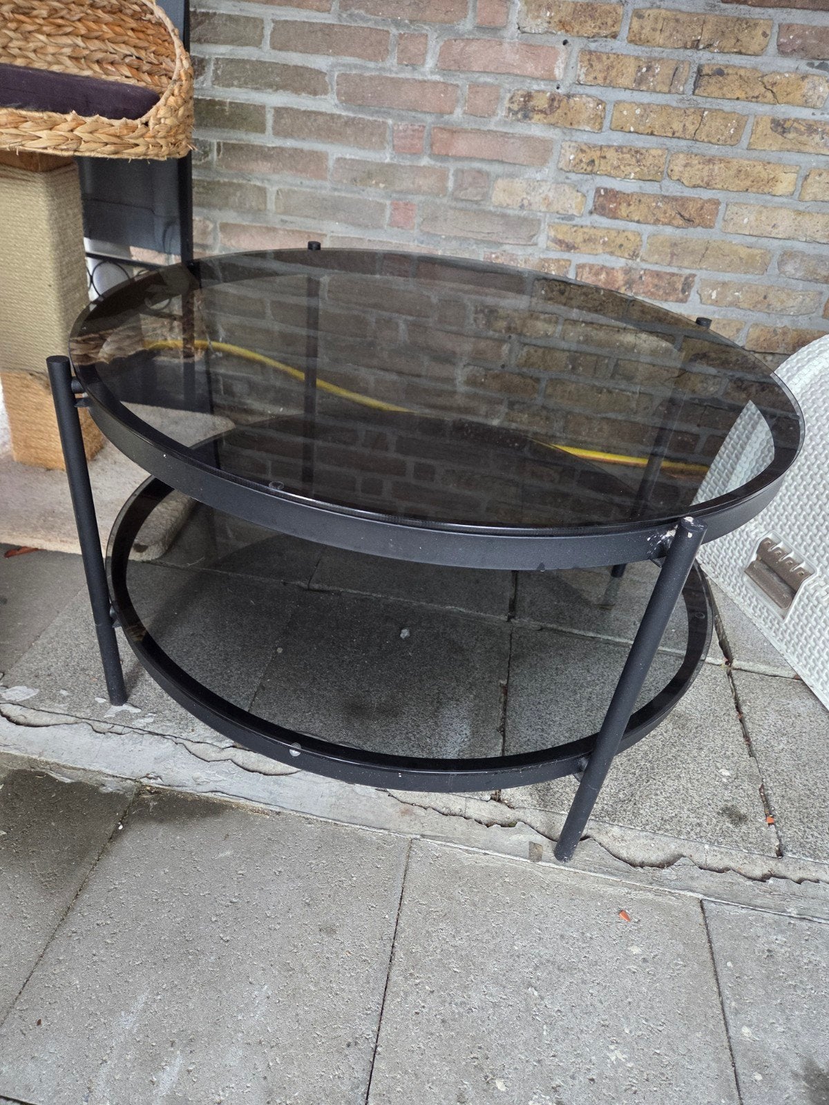 rond salon tafel, Ophalen, Rond
