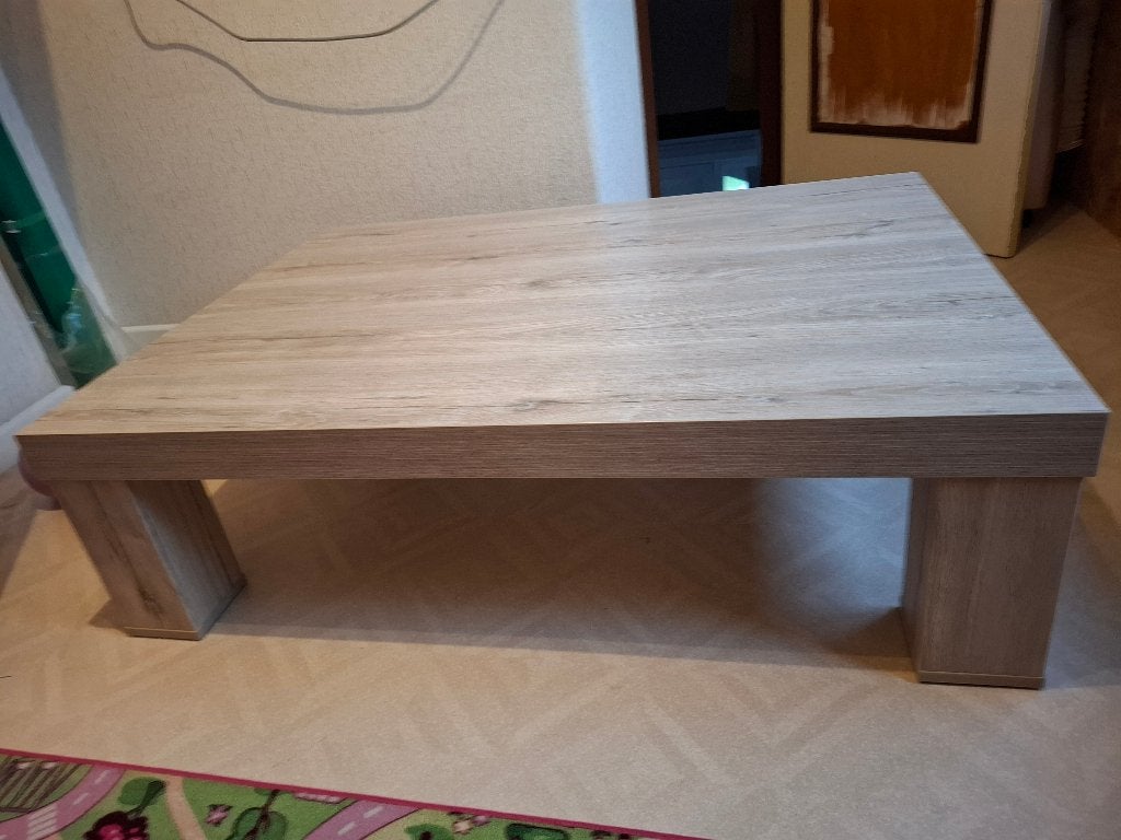 Mooie 'grote' salontafel, Ophalen, Zo goed als nieuw, 100 tot 150 cm, 100 tot 150 cm