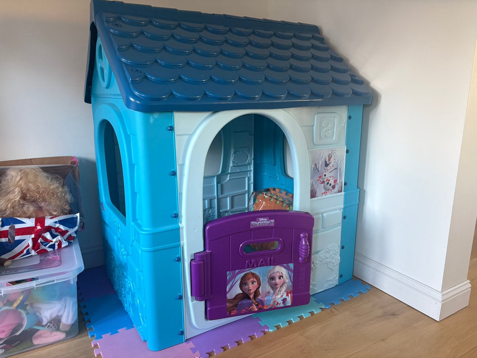 Disney Frozen speelhuisje, Ophalen, Zo goed als nieuw, Kunststof