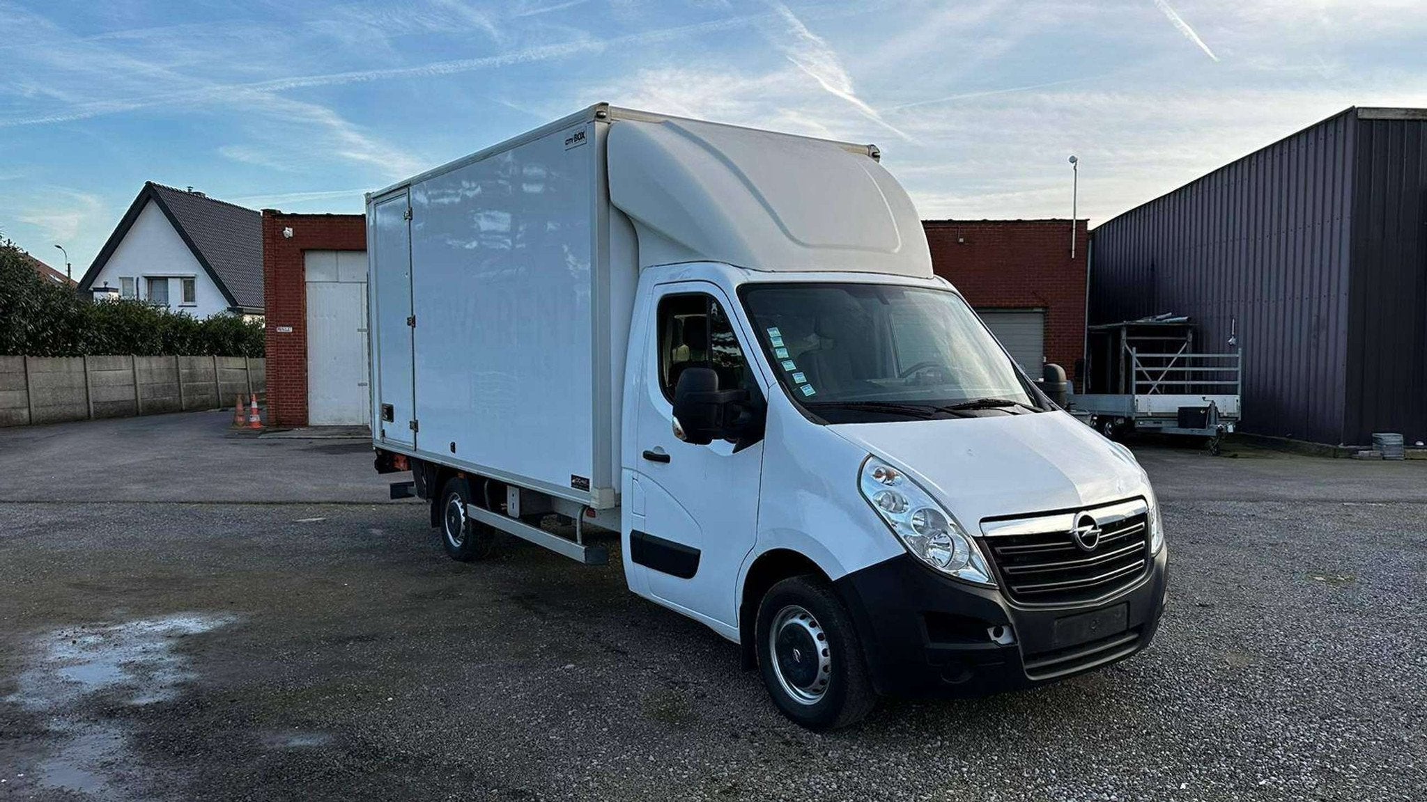 Opel Movano 2.3d Meubelbak bj. 2016 128.982km Euro 5, Auto's, Opel, Bedrijf, Grijs, Radio, 2 deurs