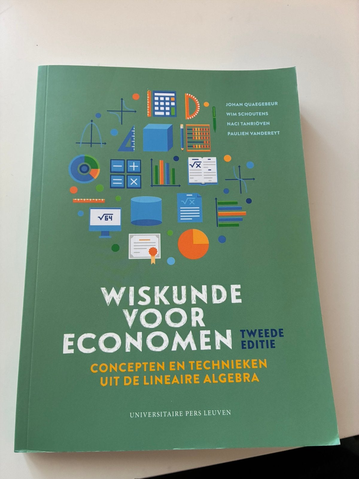 Wiskunde voor economen tweede editie, Boeken, Ophalen of Verzenden, Zo goed als nieuw