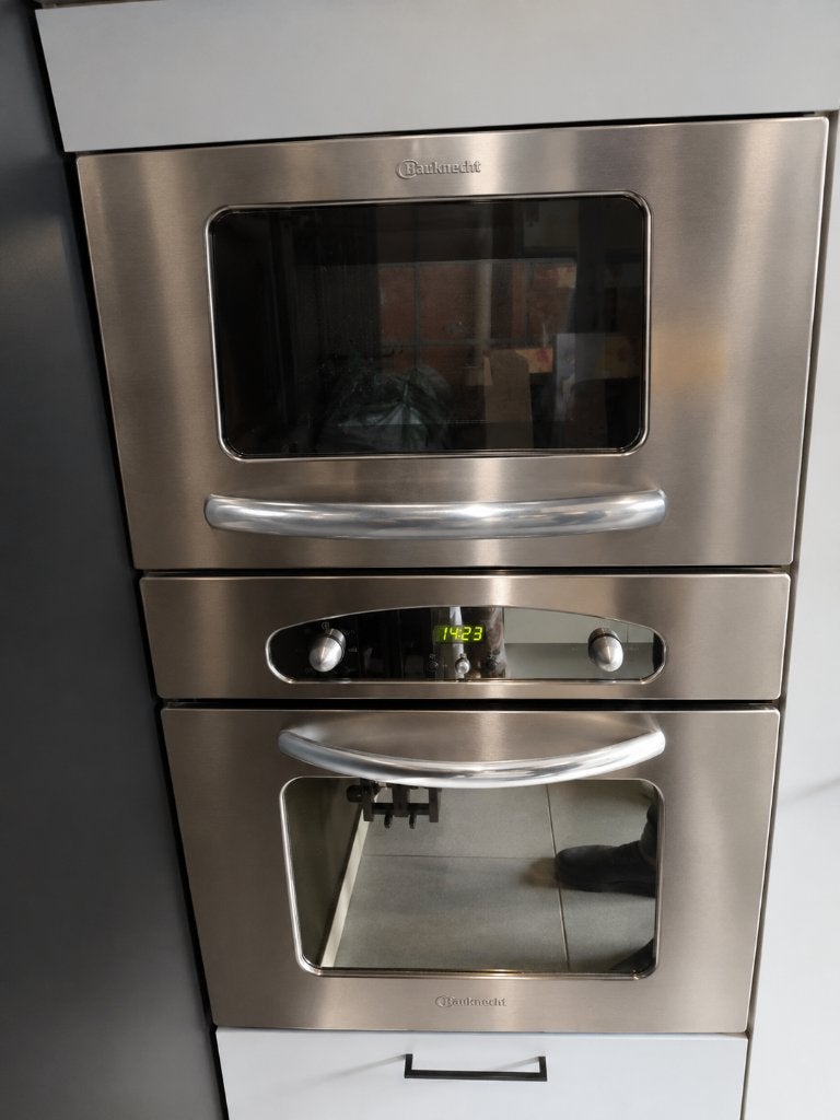 Scholes Inbouwoven (met microgolf bovenstuk), Siemens, Enlèvement, Utilisé, Air chaud