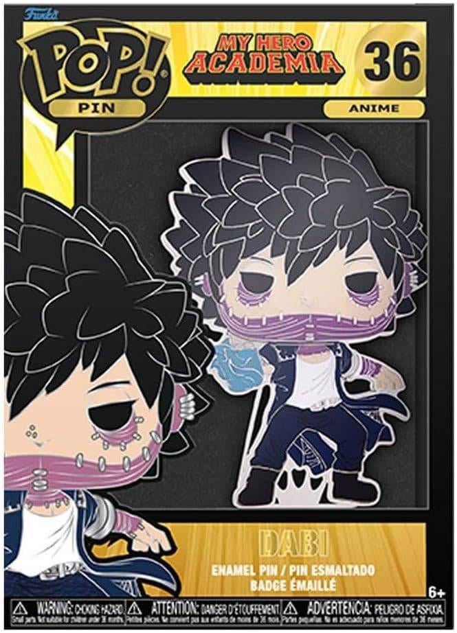 Funko POP Pin - My Hero Academia - Dabi (36), Neuf, Funko, Supportemea@funko.com, Wetmore Avenue, Everett, WA 98201, USA.