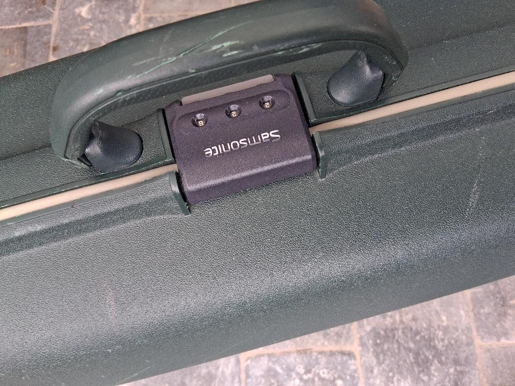 Samsonite reiskoffer, Gebruikt, Hard kunststof, 70 cm of meer, 55 cm of meer
