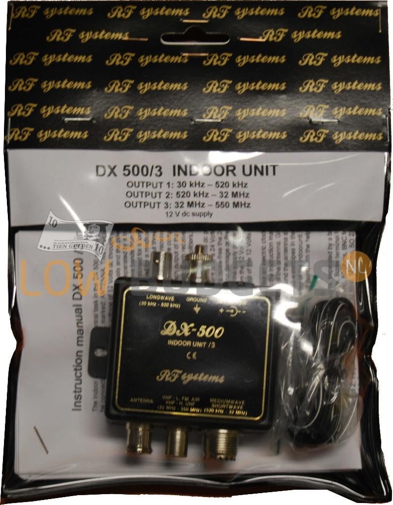 RF Systems DX-500/3 Triplexer Indoor Unit 550MHz, Verzenden