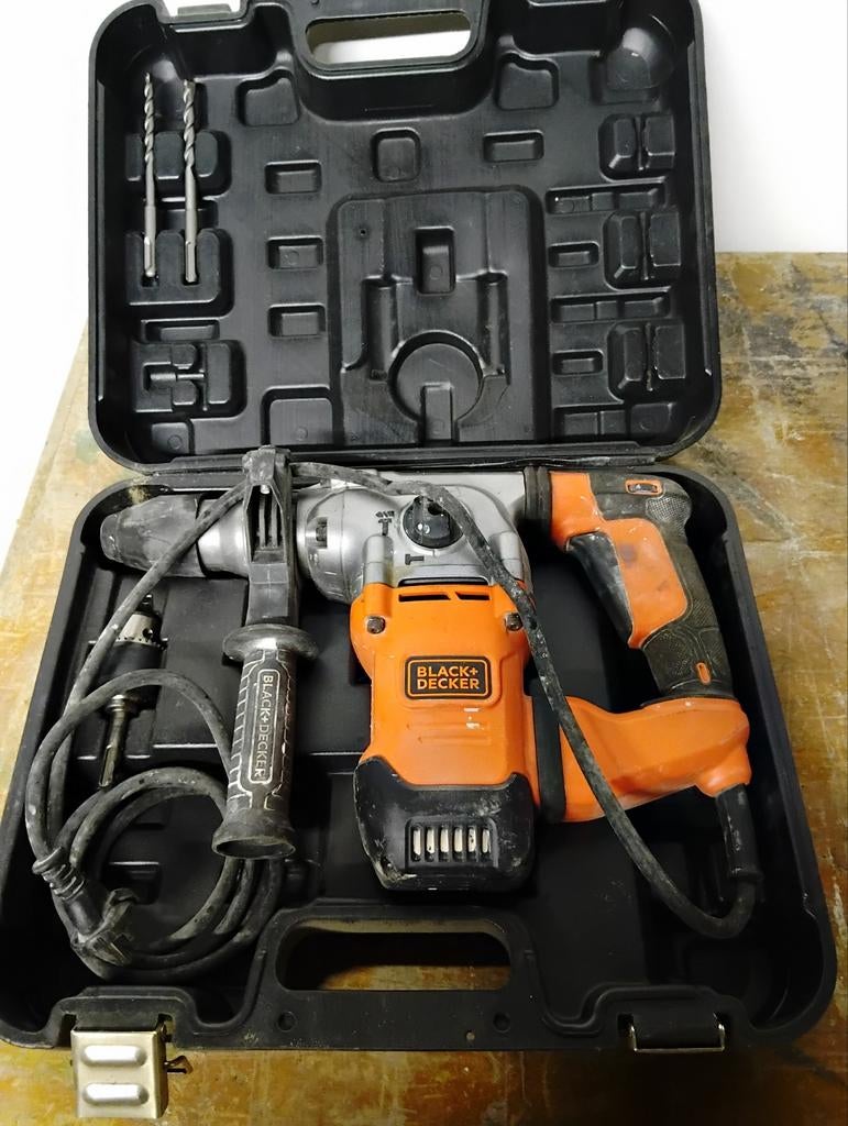 Black&Decker boorhamer/pikeur BEHS03, Doe-het-zelf en Bouw, Ophalen, 600 watt of meer, Boor- en/of Breekhamer, Zo goed als nieuw