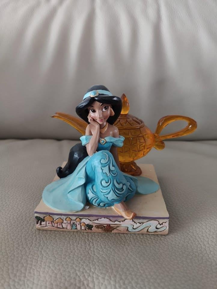 Beeld Jasmine met lamp - Disney, Verzamelen, Ophalen, Overige figuren, Zo goed als nieuw, Beeldje of Figuurtje