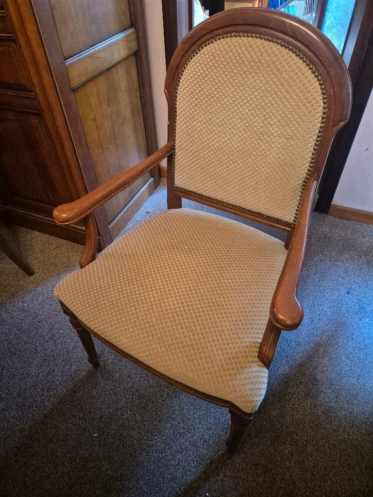 Ensemble de 6 chaises de salle à manger classiques, Bois, Brun, Enlèvement, Cinq, Six Chaises ou plus