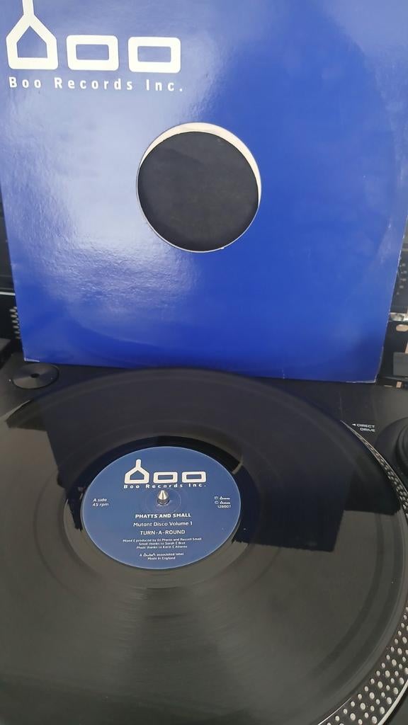 PHATTS AND SMALL - TURN A ROUND (RETROVINYL), Gebruikt, 1990 - 1999, Techno of Trance, Ophalen of Verzenden