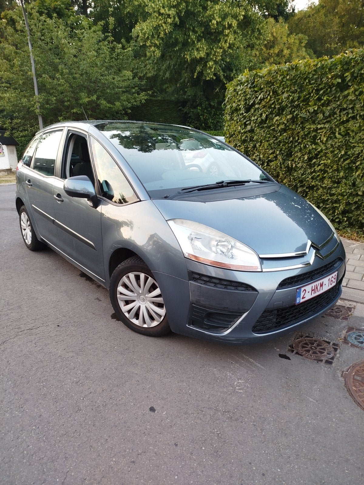 Citroen C4 Picasso feuille rose Airco, Autos, Achat, Boîte manuelle, Noir, 5 portes