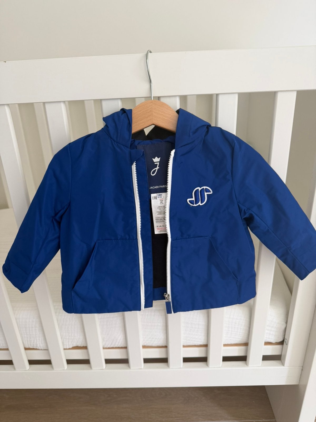 Veste jacadi taille 12 mois, Enfants & Bébés, Enlèvement, Comme neuf