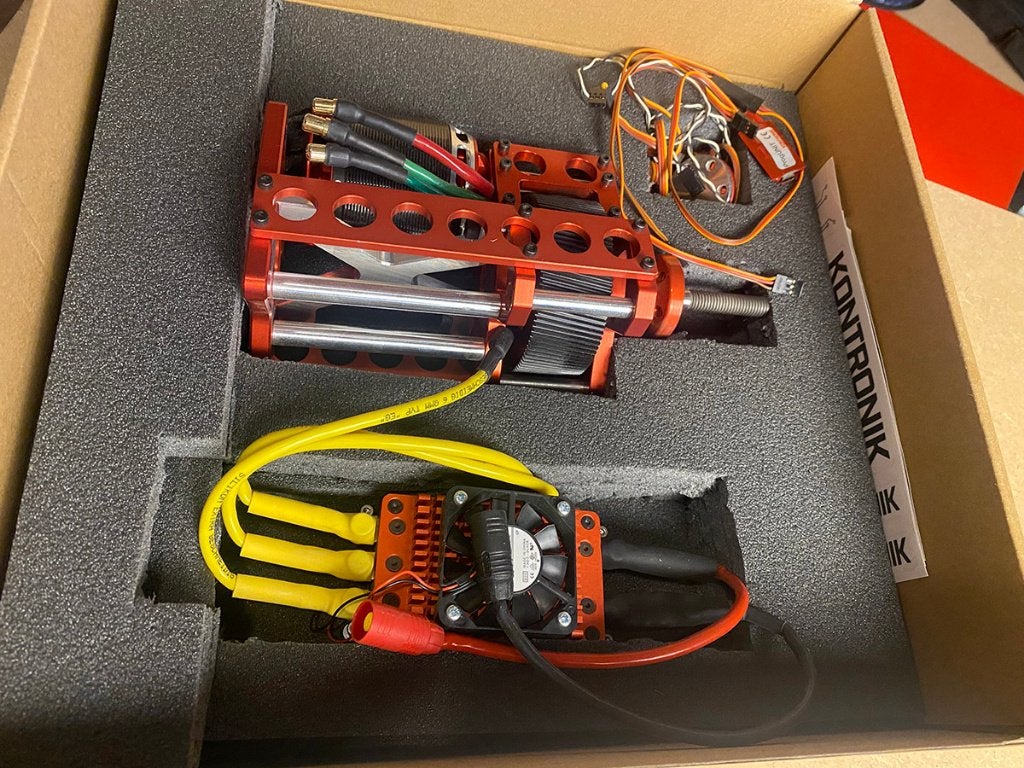 KONTRONIK KSG PYRO 1000-48L + KOSMIK 250 HV-I+, Enlèvement ou Envoi, Utilisé, Électro