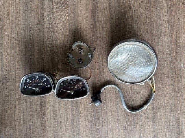 Lot Honda Dax DE 6v onderdelen, Fietsen en Brommers, Ophalen of Verzenden, Gebruikt, Overige typen, Honda