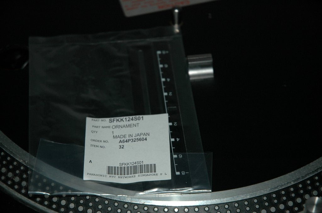 Technics SL1200 Mk2 met werk aan, Ophalen, Gebruikt, Technics, Pitch-regelaar