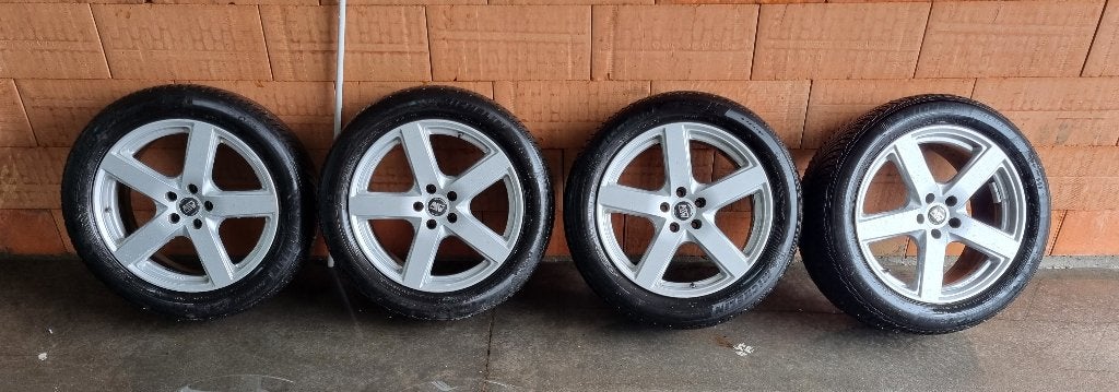 SNELLE VERKOOP - WINTERKIT - MSW - MICHELIN R19, Auto-onderdelen, Banden en Velgen, Ophalen, Band(en), Personenwagen, Gebruikt