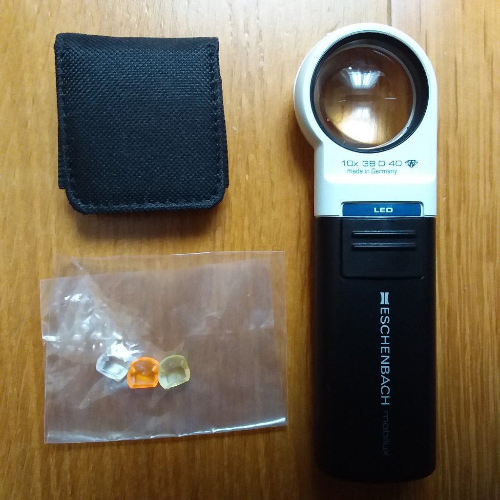 Loupe éclairante ESCHENBACH, grossissement 10x, Divers, Enlèvement ou Envoi